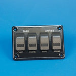 SWITCH PANEL- FOUR CARLING SWITCHES