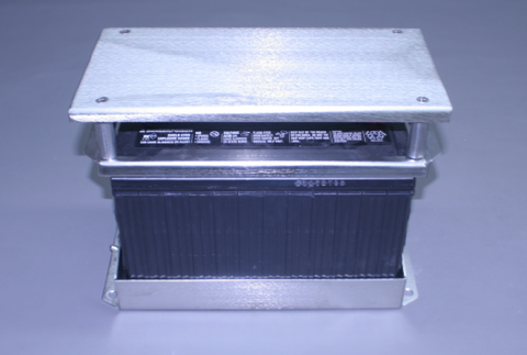 Battery Box - Self-Contained Stainless Battery Box with Cover/Step Plate Steel Group #24/27/30/31