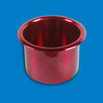 Cup Holder Spun Aluminum- Large(3-3/4")