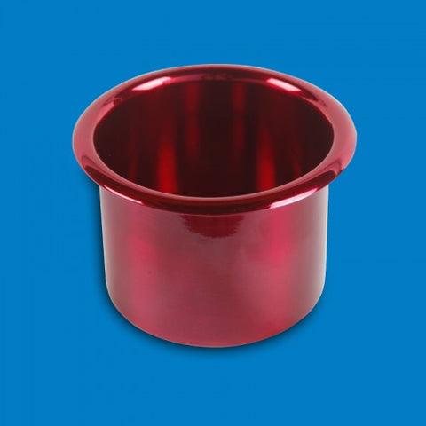 Cup Holder Spun Aluminum- Large(3-3/4")