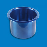 Cup Holders Spun Aluminum- Small(3")