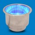 CUP HOLDERS STAINLESS STEEL LED MULTI COLOR LIGHT