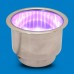 CUP HOLDERS STAINLESS STEEL LED MULTI COLOR LIGHT