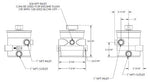 Sea Strainer - 1" NPT Dual Inlets/Outlets