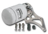 Oil Filter Head, Remote Horizontal Rear Port Cylinder Head Mount HP4 or HP6 Oil Filter Head