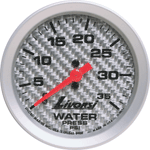 AA Livorsi - Mega & Race Series Water Pressure Gauge 2-1/16 or 2-5/8