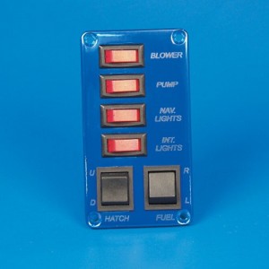 SWITCH PANEL-4 SP,2 DP