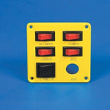 SWITCH PANEL-4 SP,1 DP,IGN