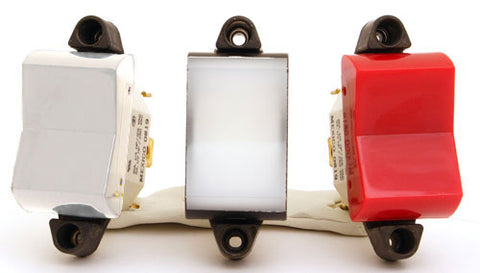 Switch - Military Style Rocker Switch, Momentary On/Off/Momentary On Double Pole