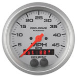 AutoMeter Platinum GPS Multi Function Speedometer Gauge Only 3-3/8"