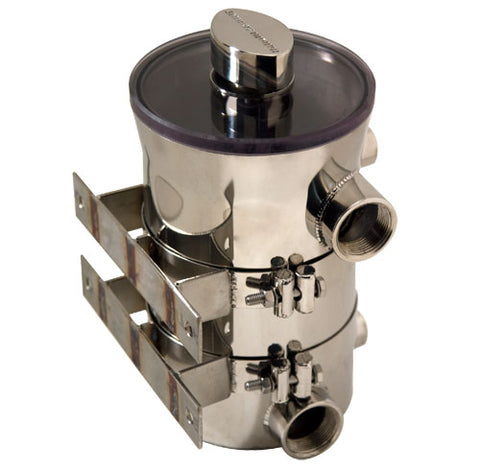 Sea Strainer 1-1/4" NPT HO Swirl-Away High Performance