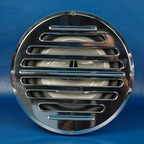 Speaker, BILLET ALUMINUM 10" SUBWOOFER GRILL CLASSIC STYLE